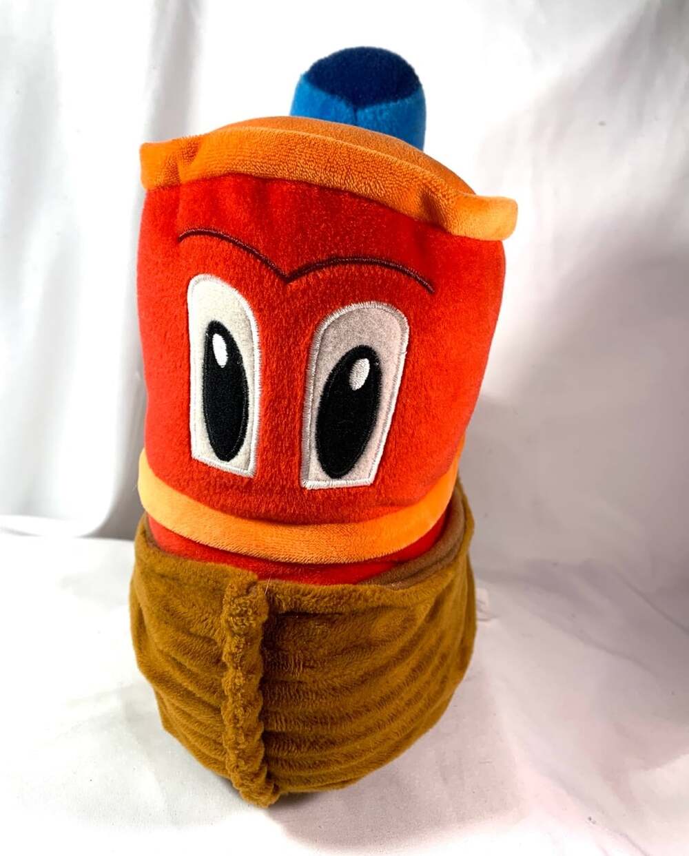 Kohls Cares Scuffy The Tug Boat Plush 10" Brown Red Little Golden Books